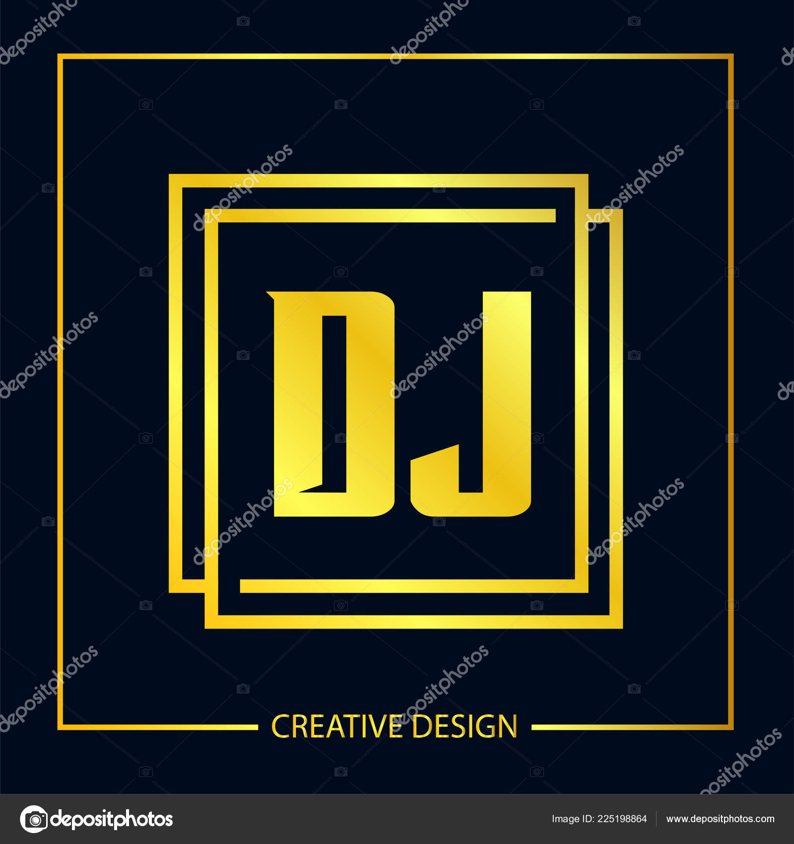 Initial Letter Logo Template Design Stock Vector Image By C Mohammad Muhtadi14 Gmail Com 225198864