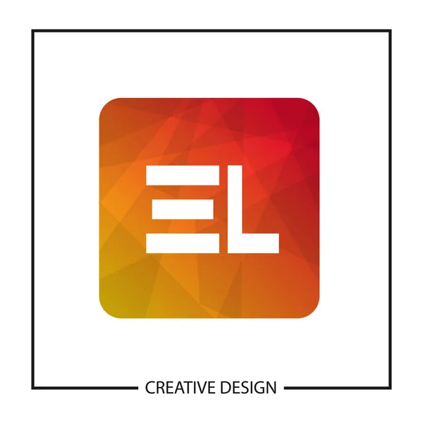 Letter Logo Template Design — 스톡 벡터