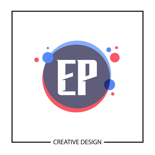 Lettre Initiale Conception Modèle Logo — Image vectorielle