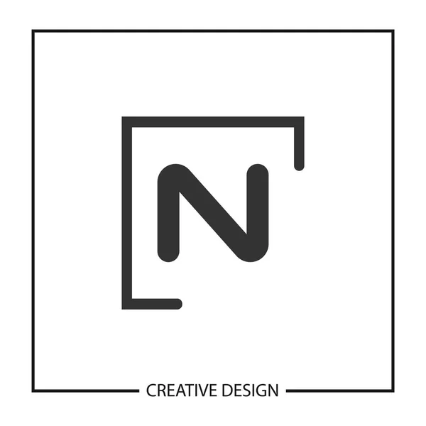 Начальное Письмо Логотип Векторный Дизайн — стоковый вектор