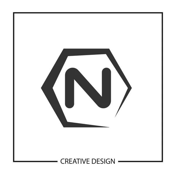 Počáteční Písmeno Logo Šablona Vektorový Design — Stockový vektor