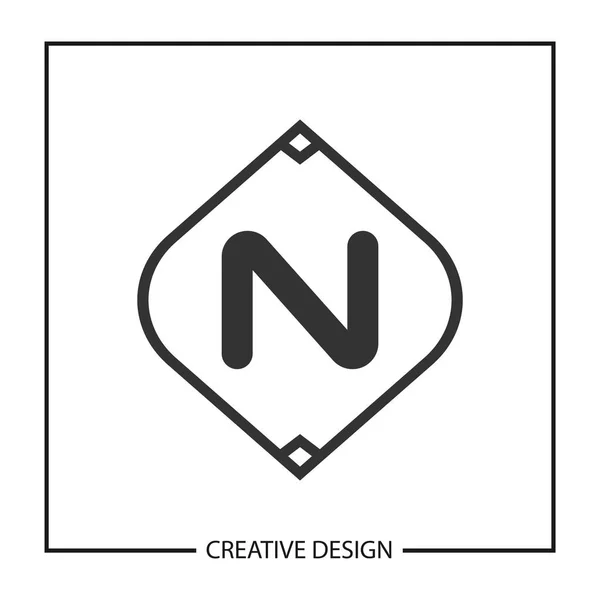 Начальное Письмо Логотип Векторный Дизайн — стоковый вектор