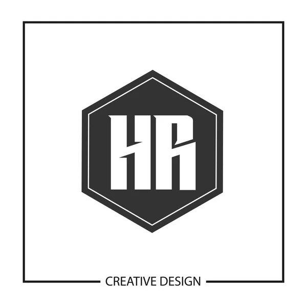 Inicial Carta Logo Modelo Design — Vetor de Stock