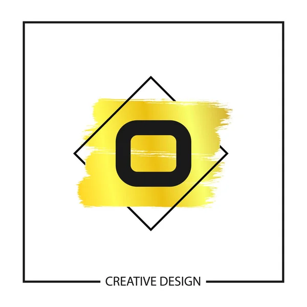 Carta Inicial Plantilla Logo Diseño Vectores — Vector de stock