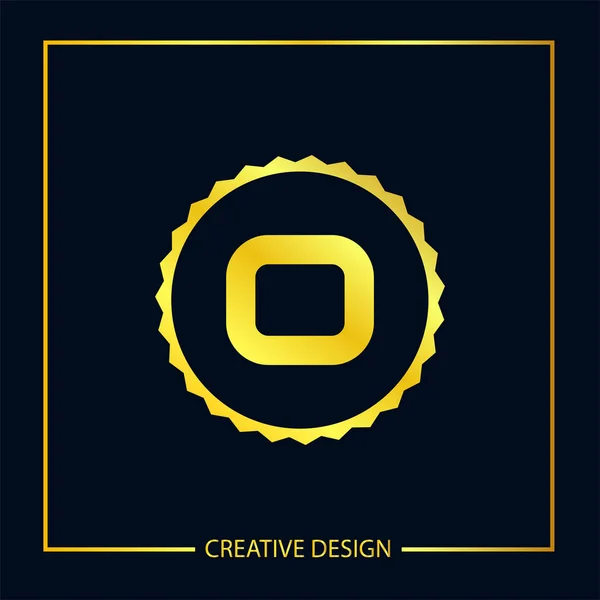 Carta Inicial Plantilla Logo Diseño Vectores — Archivo Imágenes Vectoriales