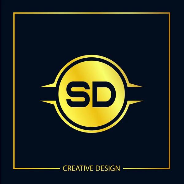 Carta Inicial Logo Template Vector Design —  Vetores de Stock