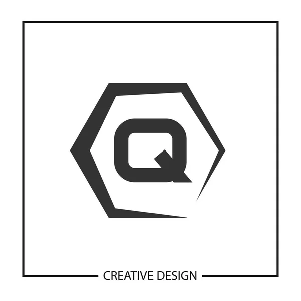 Letra Inicial Logo Template Vector Design — Vector de stock