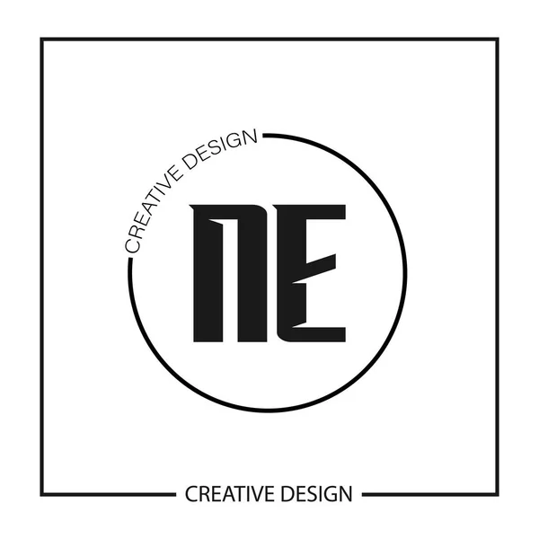Anfängliche Brief Logo Vorlage Design — Stockvektor