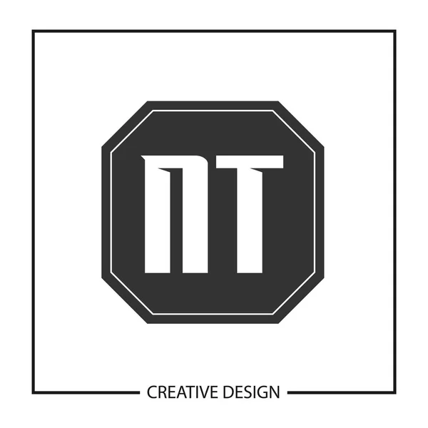 Design Iniziale Del Modello Logo Letter — Vettoriale Stock
