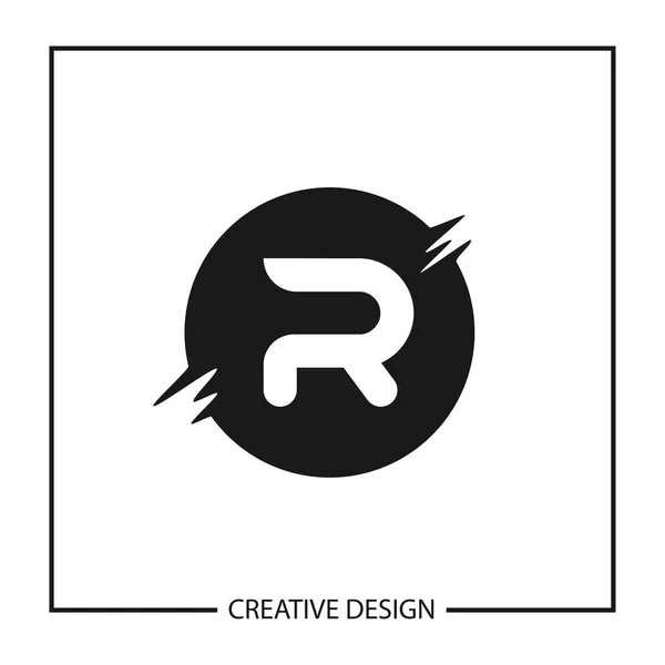 頭文字 ロゴのテンプレート ベクトル デザイン — ストックベクタ