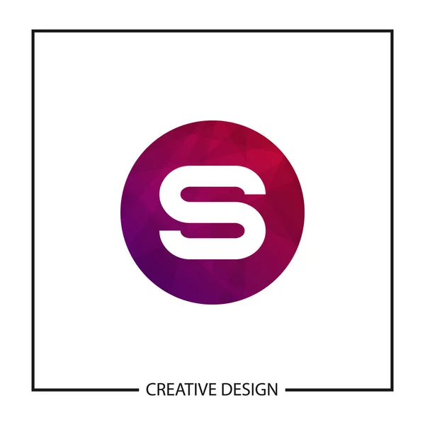 Lettera Iniziale Logo Template Vector Design — Vettoriale Stock