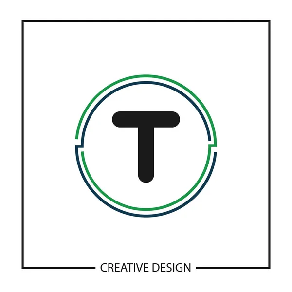 Векторный Дизайн Логотипа Буквы — стоковый вектор