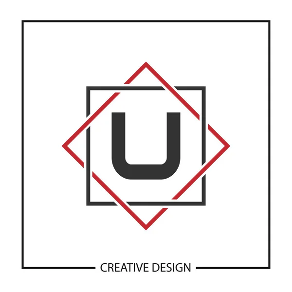 Initial Letter Logo Template Vector Design — Stock Vector