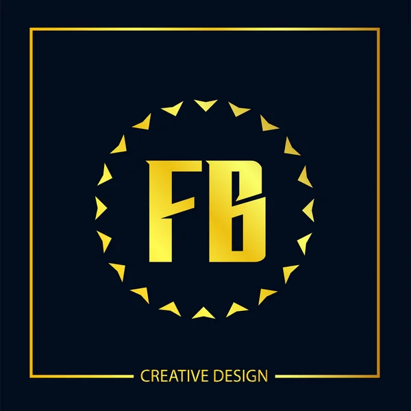 Počáteční Písmeno Logo Šablony Design — Stockový vektor