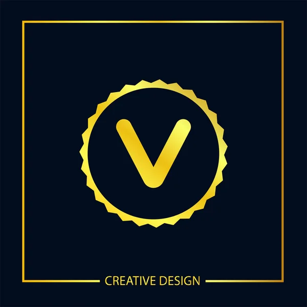 Carta Inicial Logo Template Vector Design —  Vetores de Stock