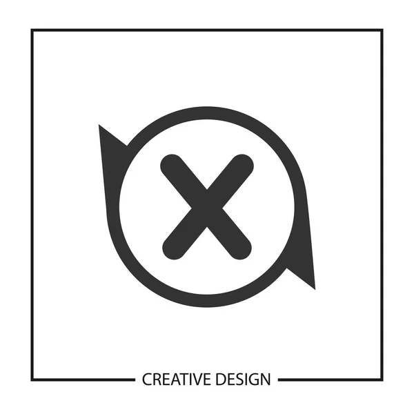 Första Bokstaven Logotyp Mall Vektor Design — Stock vektor