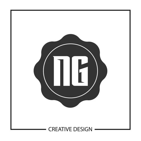 Carta Inicial Logo Template Design — Archivo Imágenes Vectoriales