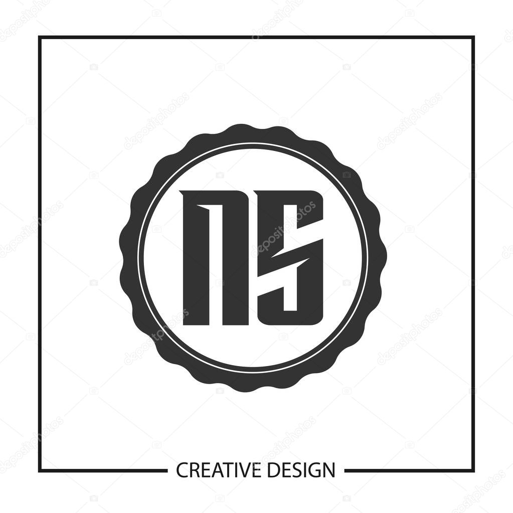 Initial Letter Ns Logo Template Design 227722016 Larastock