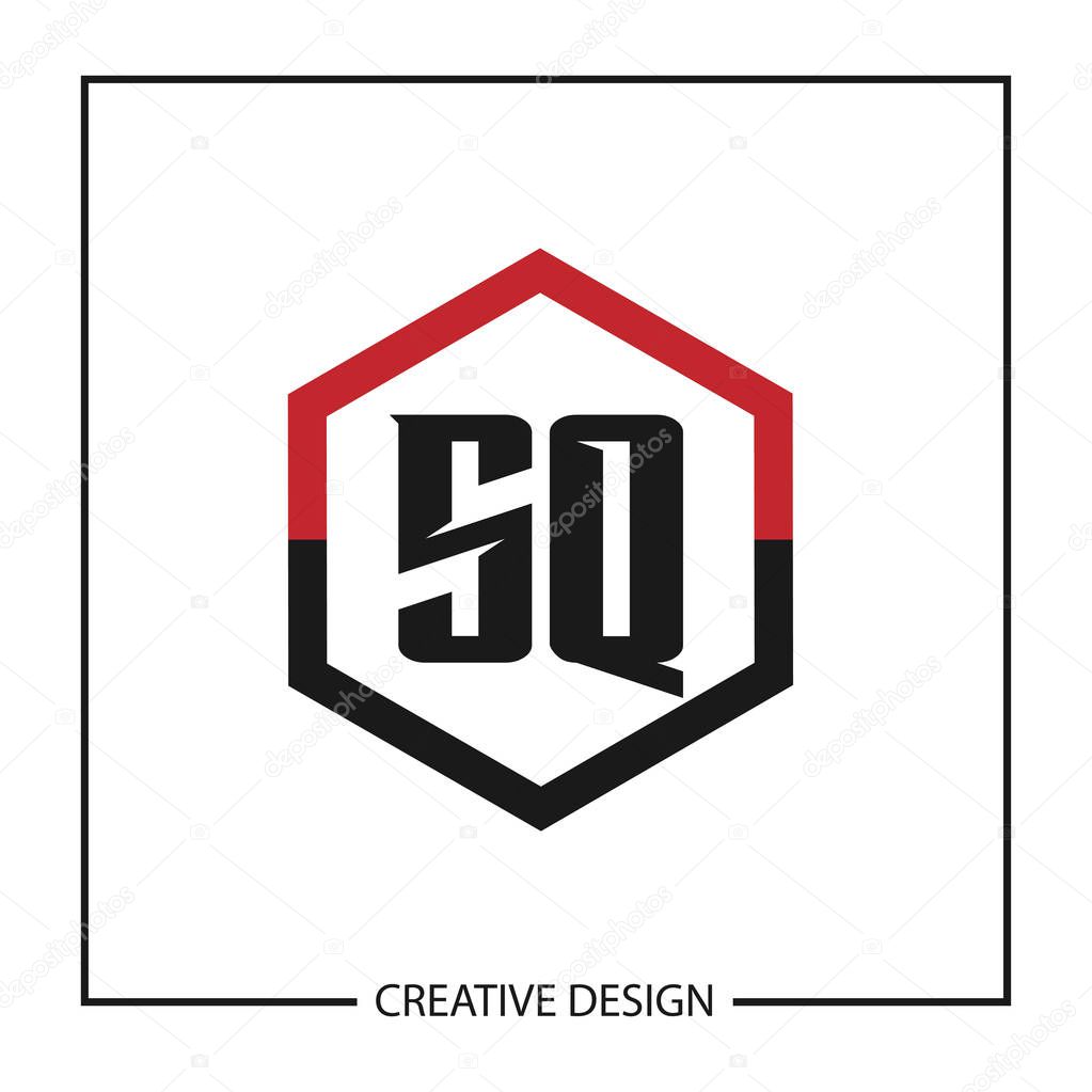 Initial Letter SQ Logo Template Design Vector Illustration