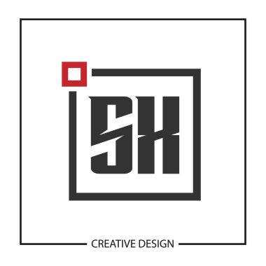 İlk harf Sx Logo şablonu tasarlamak vektör