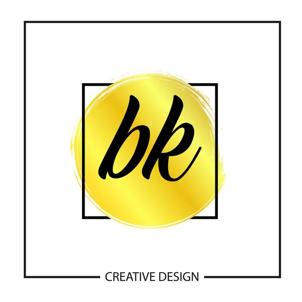 Anfangsbuchstabe Logo Vorlage Design Vektor Illustration — Stockvektor