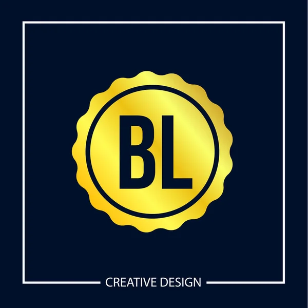 Lettera Iniziale Logo Template Design Vector Illustration — Vettoriale Stock