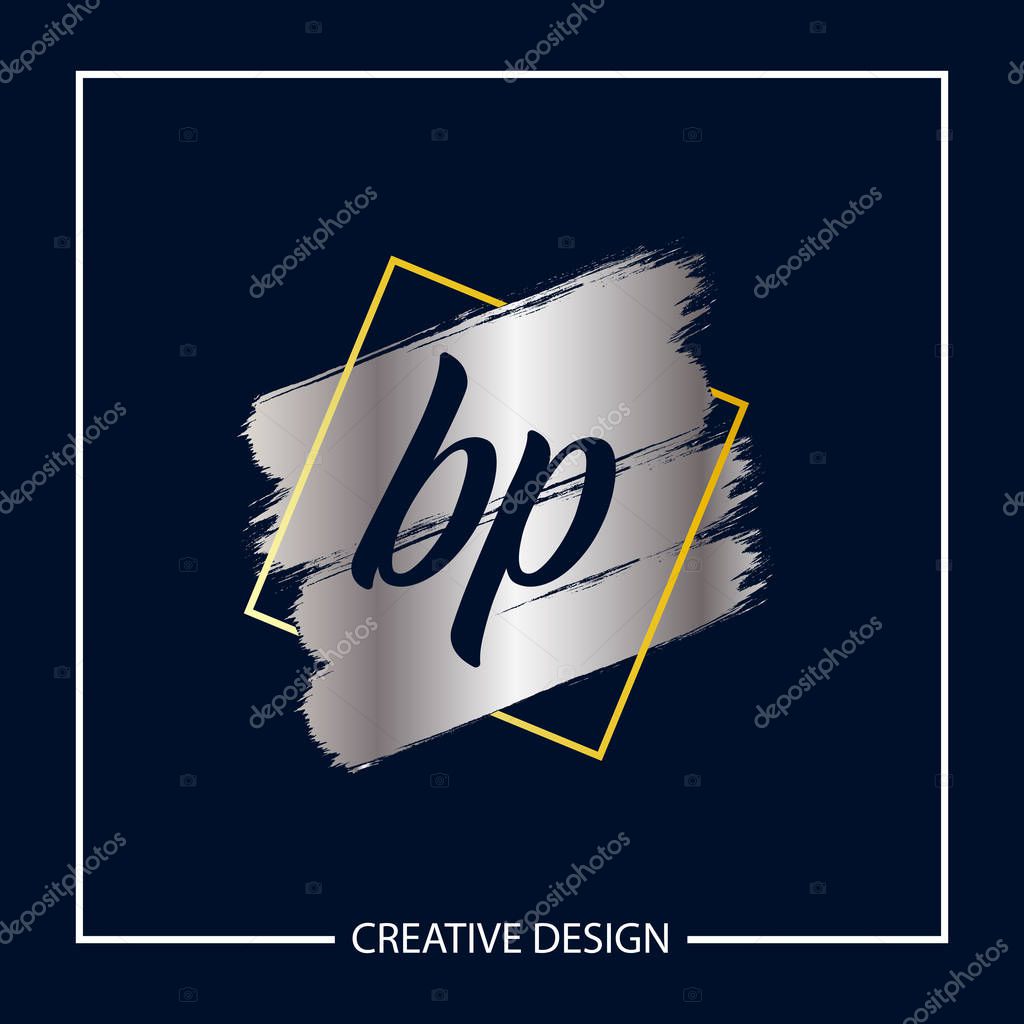 Initial Letter BP Logo Template Design Vector Illustration