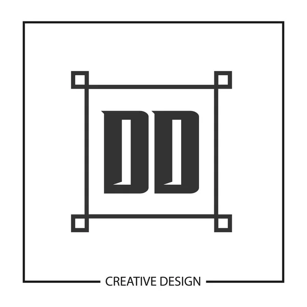 Начальное Письмо Шаблон Логотипа Дизайн Векторной Иллюстрации — стоковый вектор