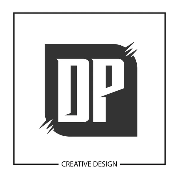 Початкова Літера Логотип Дизайн Шаблону Векторні Ілюстрації — стоковий вектор