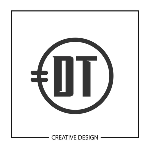 Початковий Лист Дизайн Логотипу Векторні Ілюстрації — стоковий вектор