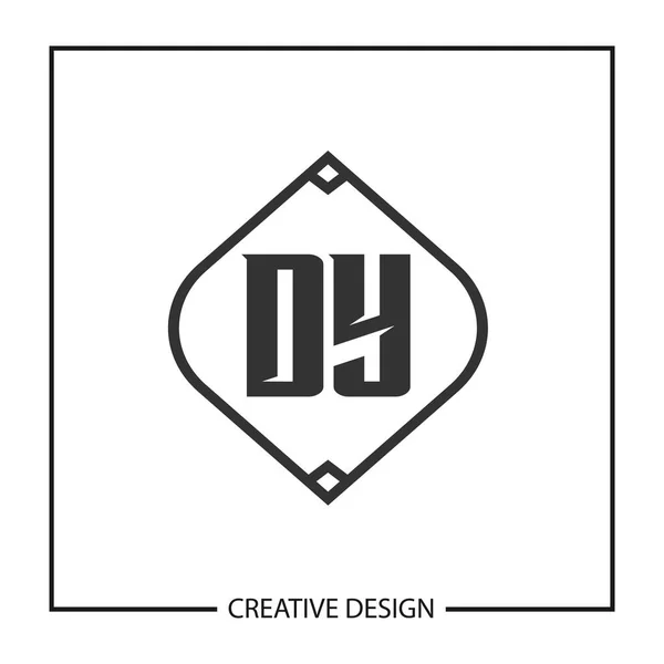 Начальное Письмо Шаблон Логотипа Дизайн Вектора Иллюстрации — стоковый вектор