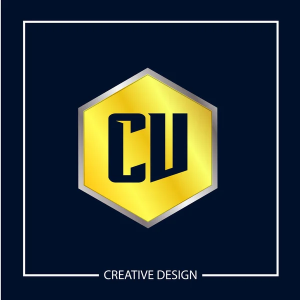 Αρχικό Γράμμα Πρότυπο Βιογραφικό Λογότυπο Σχεδιασμό Εικονογράφηση Φορέα — Διανυσματικό Αρχείο