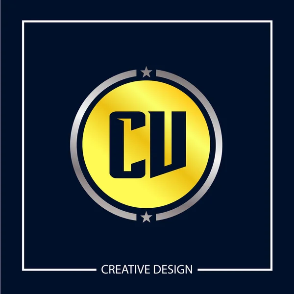 Αρχικό Γράμμα Πρότυπο Βιογραφικό Λογότυπο Σχεδιασμό Εικονογράφηση Φορέα — Διανυσματικό Αρχείο