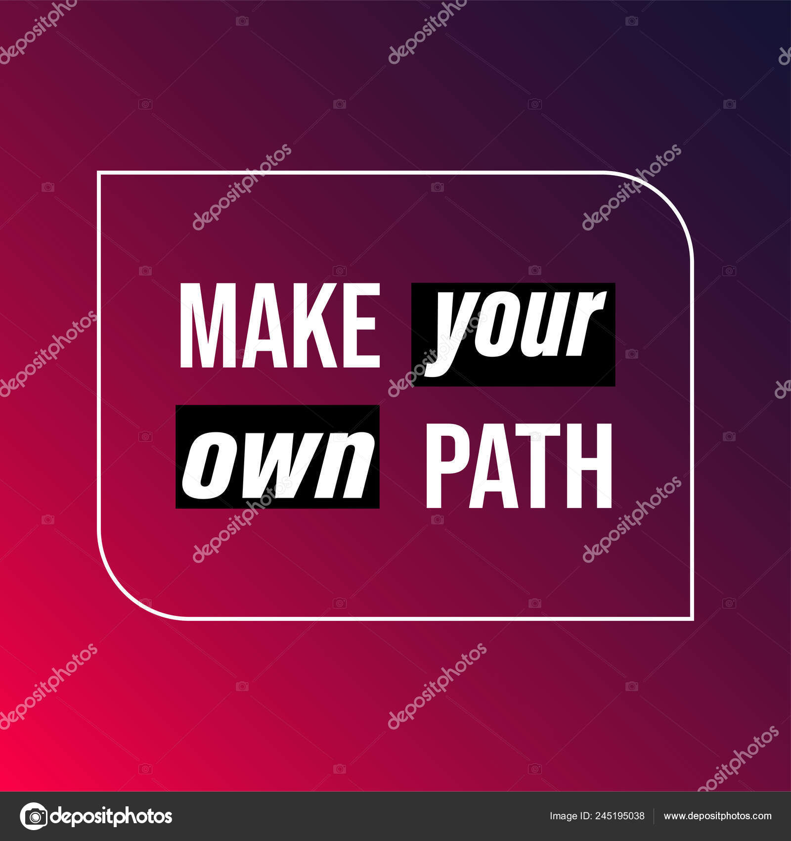 Faire Votre Propre Chemin Citation Vie Avec Illustration Vectorielle Fond Image Vectorielle Par Mohammad Muhtadi14 Gmail Com C Illustration Faire Votre Propre Chemin Citation Vie Avec Illustration Vectorielle Fond Image Vectorielle Par Mohammad Muhtadi14 Gmail Com C Illustration