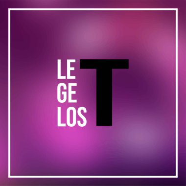 Hadi kaybolalım. Modern arkaplan vektörü ile yaşam alıntısı