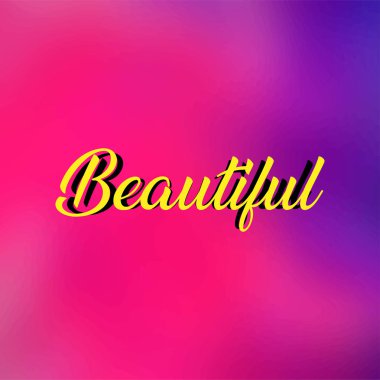 Çok güzel. Modern arkaplan vektörü ile aşk alıntısı