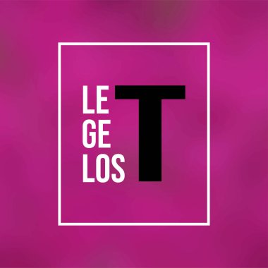 Hadi kaybolalım. Modern arkaplan vektörü ile yaşam alıntısı