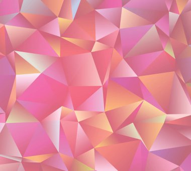 Tasarımınız için grafik kaynak çalışır. Yaratıcı arka plan. Üçgenler ile poligonal vektör küçük resim. En iyi şablon, sanat eserleri için.