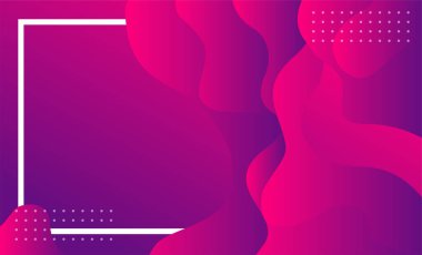 Dinamik Sıvı Asgari Poster Arkaplanı