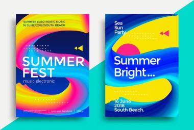 Müzik yaz Fest poster