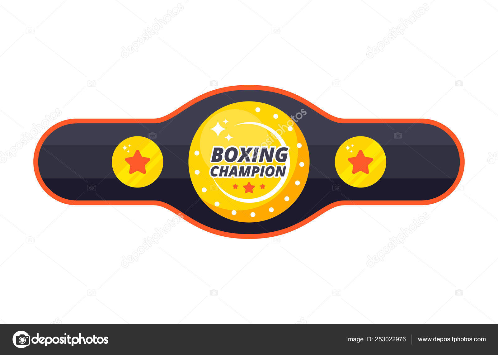 Cinto de campeonato de boxe Vetor de ©garo_g 253022976, image size:1600x1140