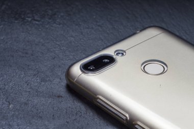 Çift kamera akıllı telefon yakın çekim