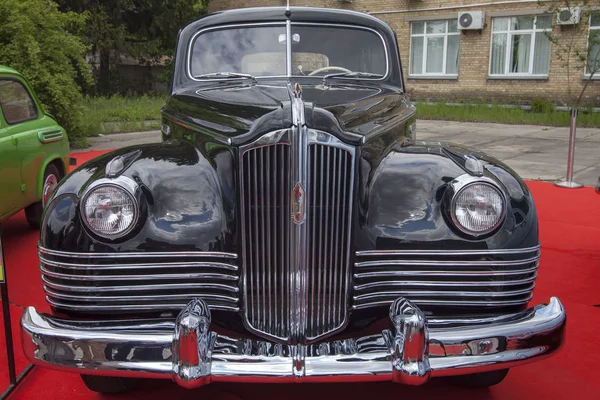 Kiev Ukraine Mai 2019 Voiture Rétro Festival Technologie Rétro Ancienne — Photo