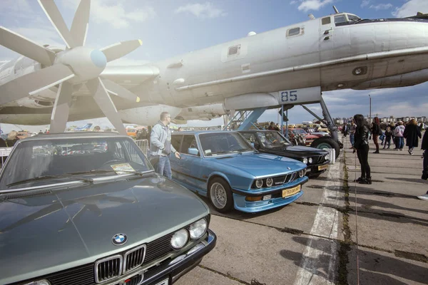 Kiev Ukraine Vfz 2019 Bmw Auf Der Oldtimerausstellung Oldcarland 2019 — Stockfoto