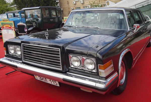 Kiev Ucrania Mayo 2019 Coche Retro Festival Tecnología Retro Old — Foto de Stock