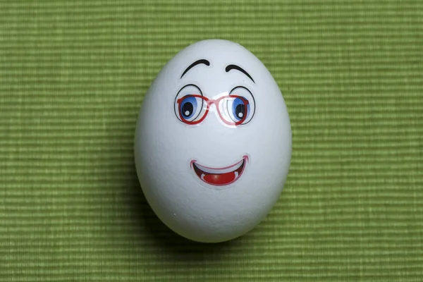 Easter - ideas for decorating eggs. Funny eggs. Eggs with different funny faces and emotions.