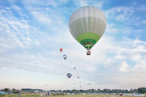 Kiev Ukraine July 2020 Aeronautics Festival 气球节 我回来了 — 图库照片