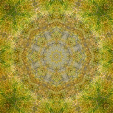 renkli desenli fraktal arkaplan