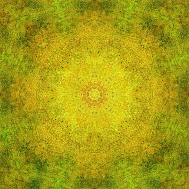 renkli desenli fraktal arkaplan