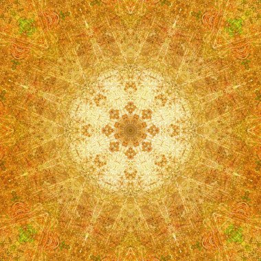 renkli desenli fraktal arkaplan